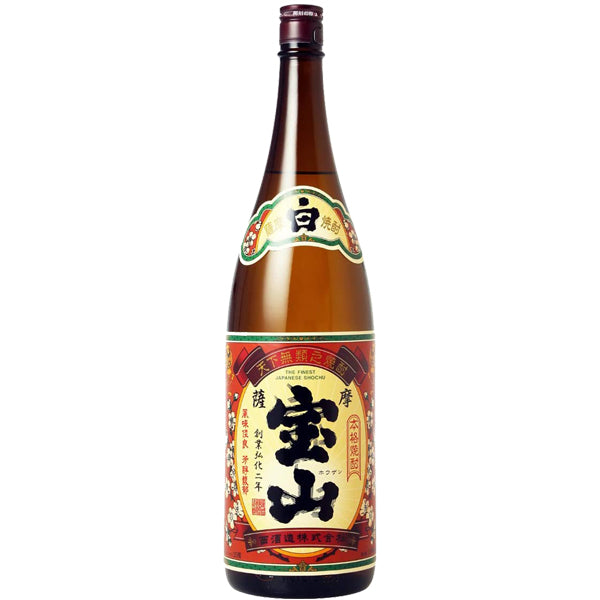 薩摩宝山 25° 1800ml -芋焼酎- – 鹿児島の焼酎専門店 焼酎維新館