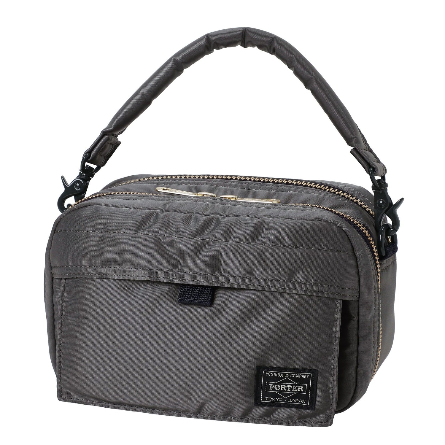 PORTER: PX Tanker Essential Bag (Silver Gray) | DSMG E-SHOP