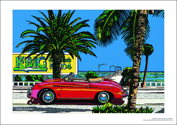 ポスター「南カリフォルニアの休日」 – SHOP
