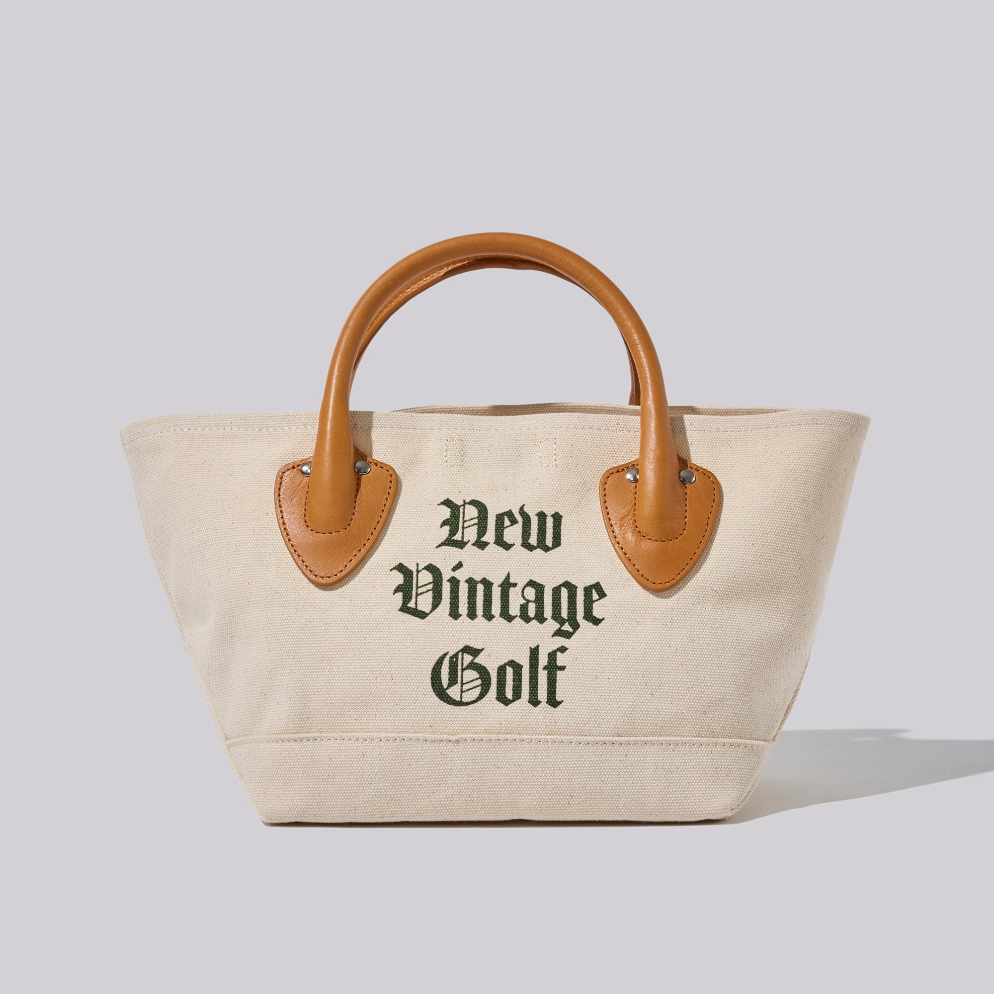 NEW VINTAGE GOLF］レザーハンドル・ゴルフトートバッグ – FUNQTEN