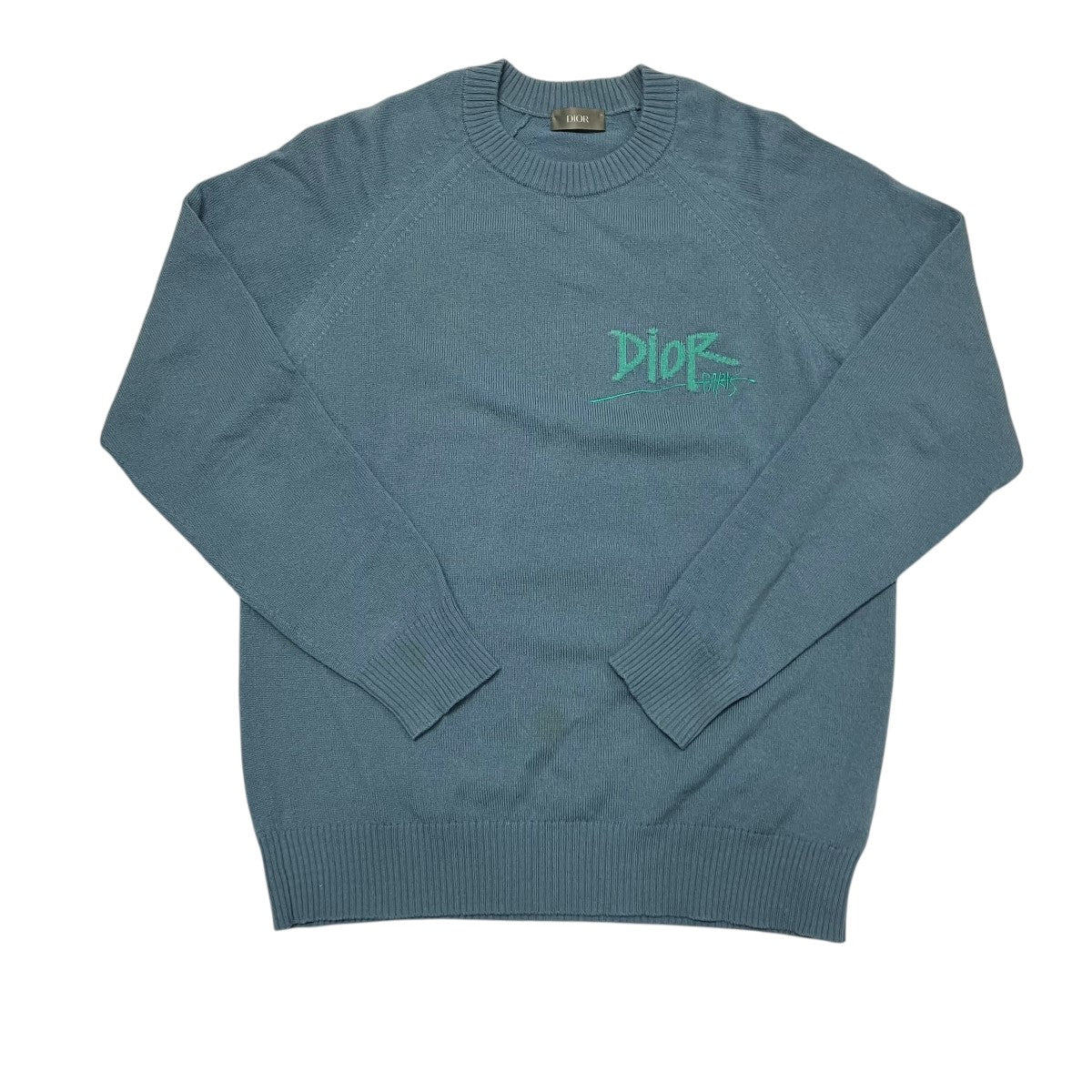 DIOR×Shawn Stussy セーター033M609AT070 033M609AT070 ブルー サイズ