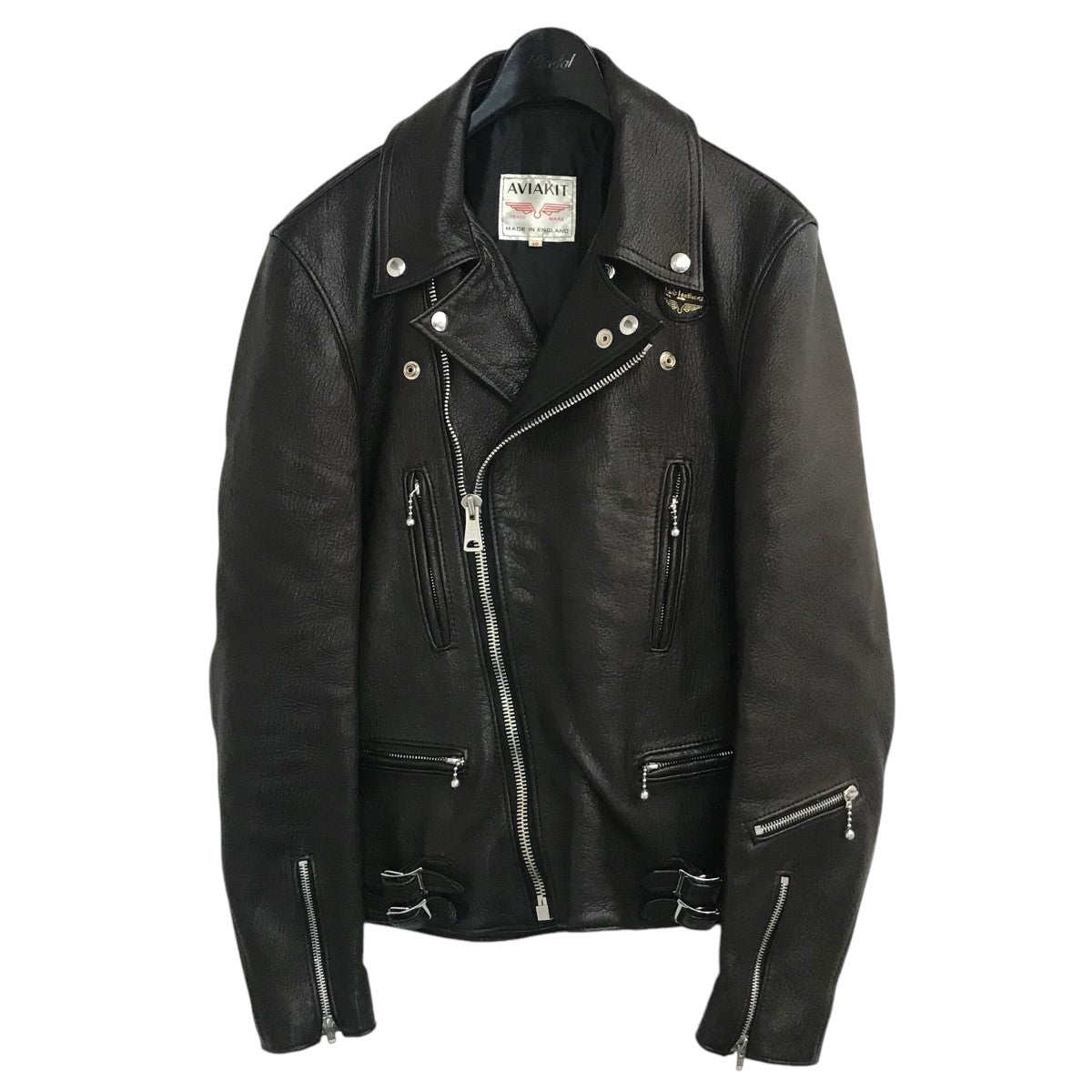 レア美品]ルイスレザーリアルマッコイズドミネーター40ディアスキン黒