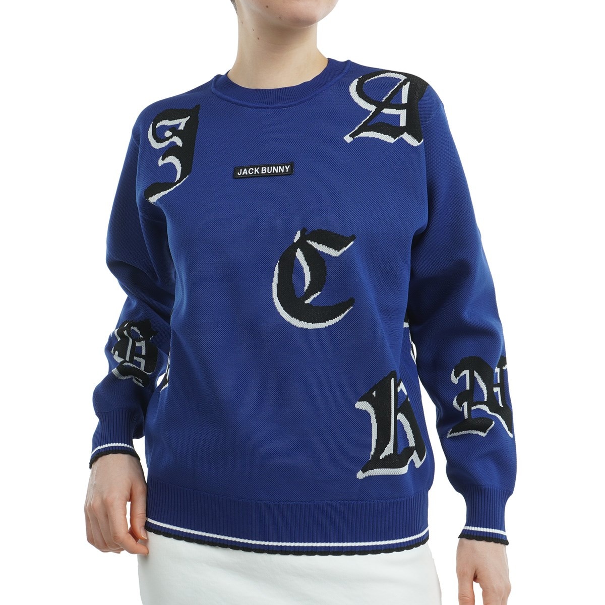 JACK BUNNY ジャックバニー ドラえもん ネイビー ニット golf Jack