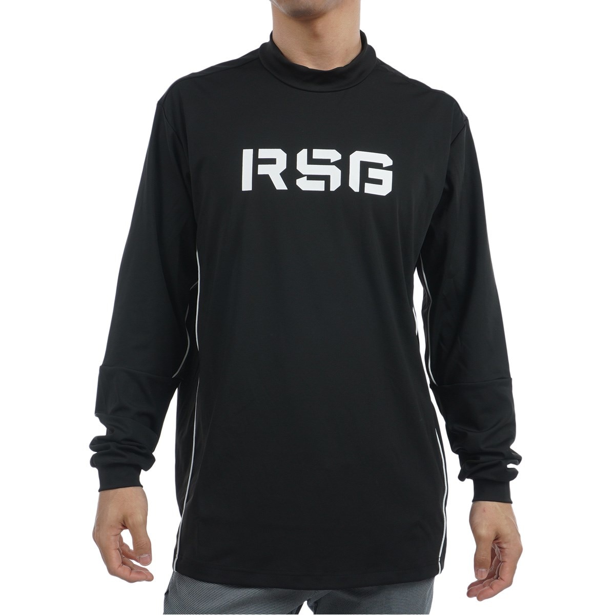 Russeluno モックネックシャツ サイズ6 XL ラッセルノ RUSSELNO