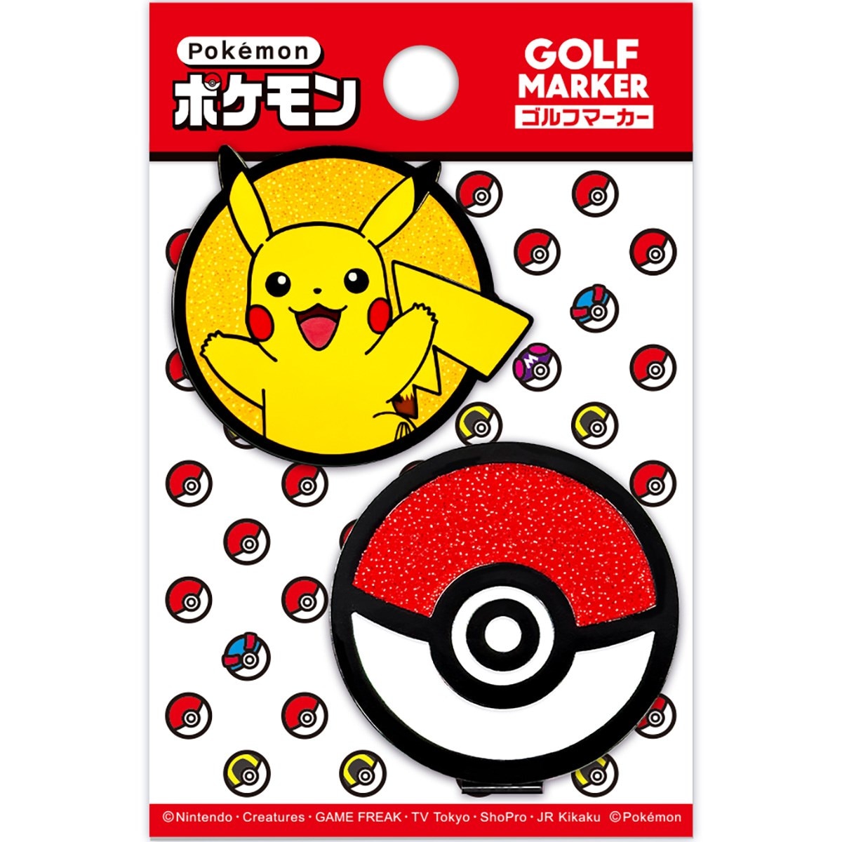 ポケモン ピカチュウ BIGサイズ ゴルフマーカー(マーカー)|その他