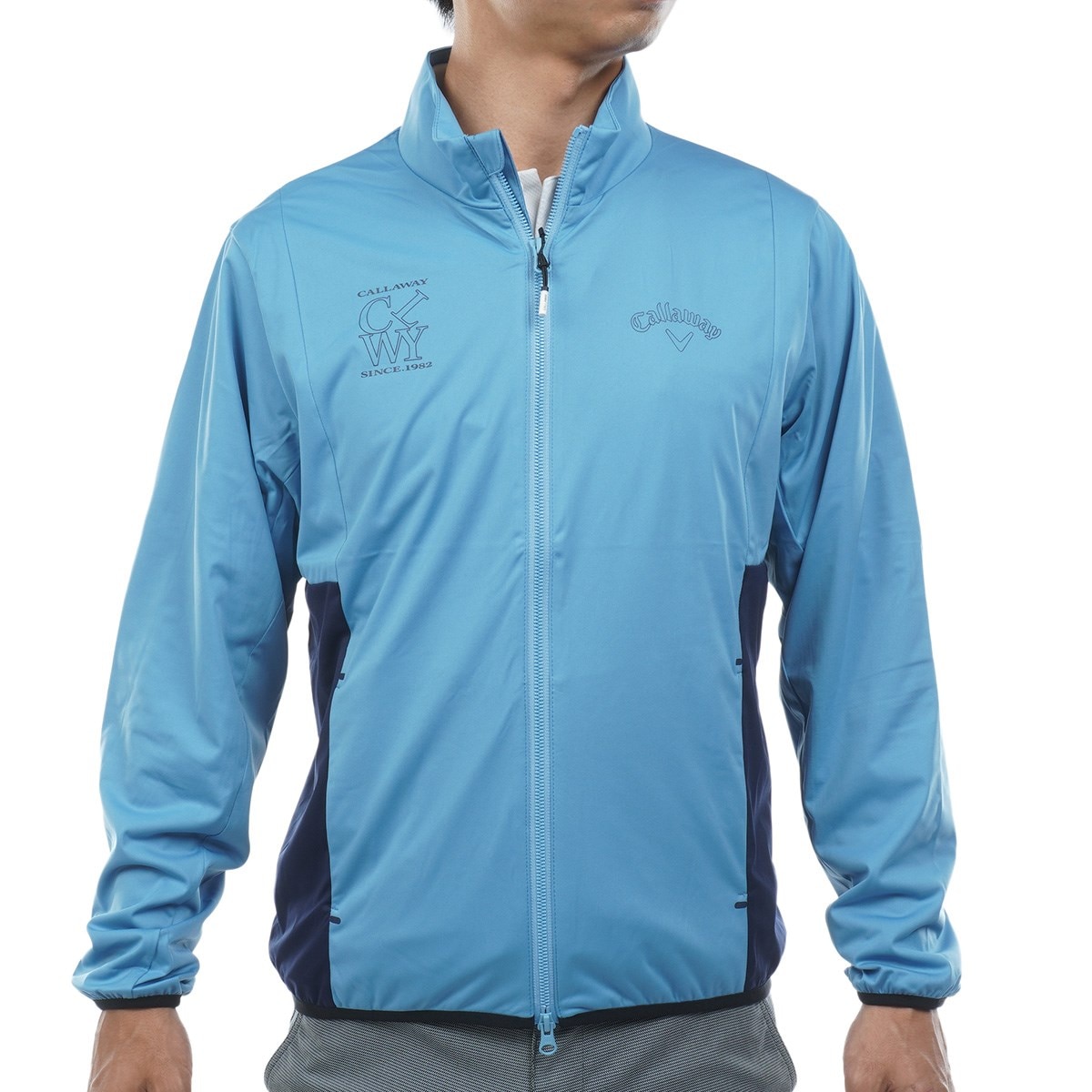 ストレッチ フルジップブルゾン(アウター(ブルゾン、ウインド