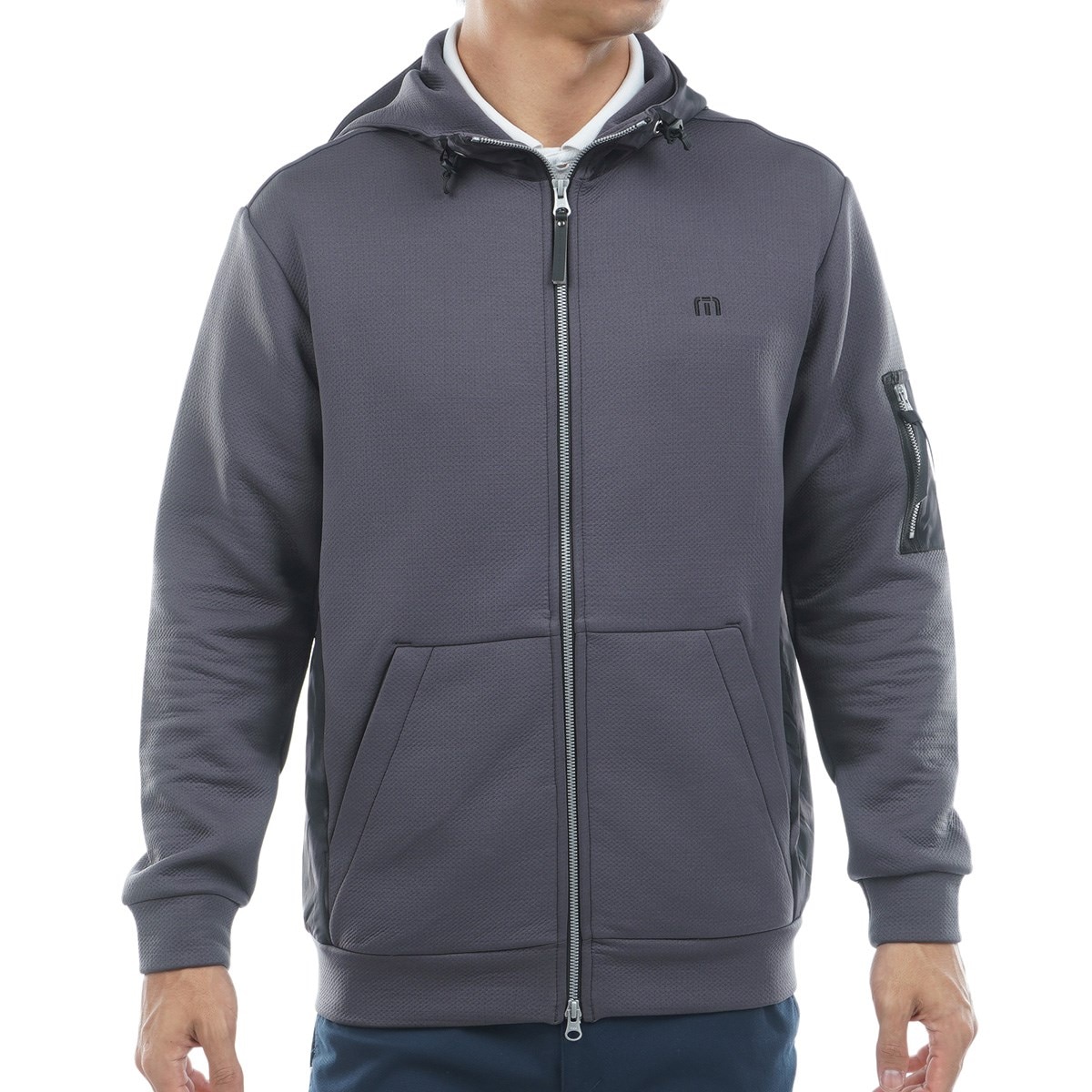 フルジップ ハイブリッド フーディージャケット(アウター(ブルゾン