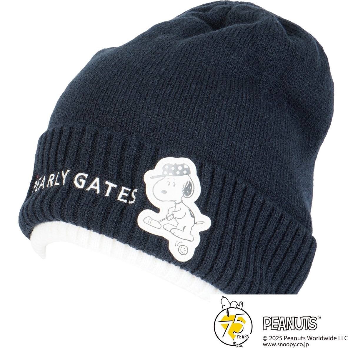 SNOOPYニットビーニー(【男性】その他帽子)|PEARLY GATES(パーリー