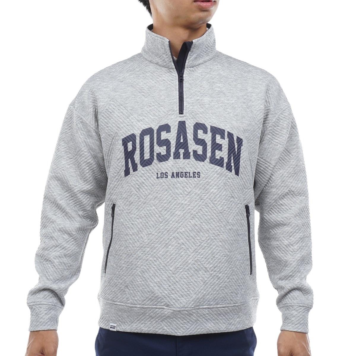 A-Line ストレッチ 膨れジャカード プルオーバー(中間着(セーター