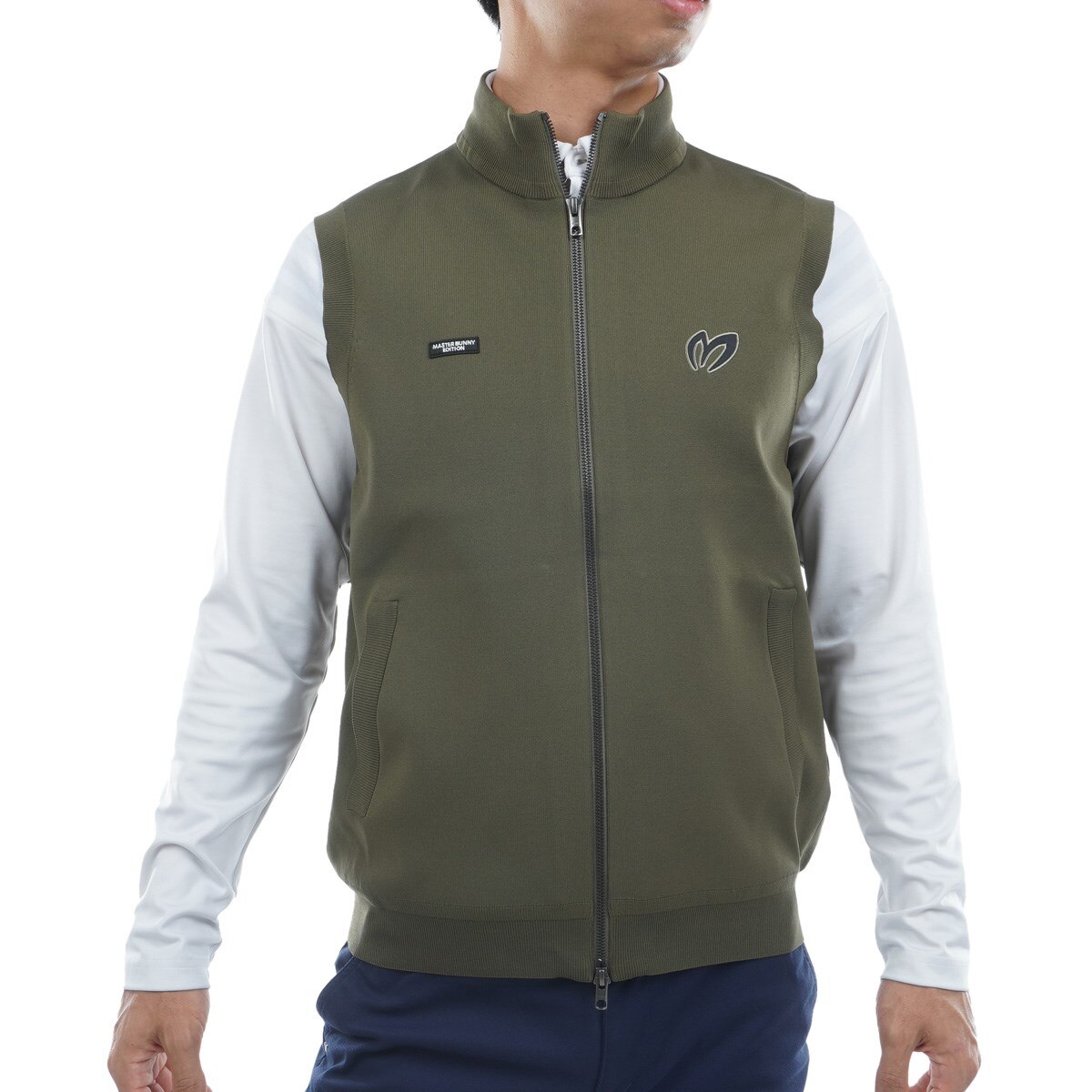 ジップアップニットベスト(ベスト)|MASTER BUNNY EDITION(マスター