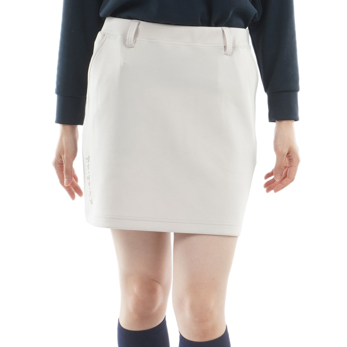 BRIEFING ウォーム3Dロゴ 冬用スカート グレー【XS】 BRIEFING