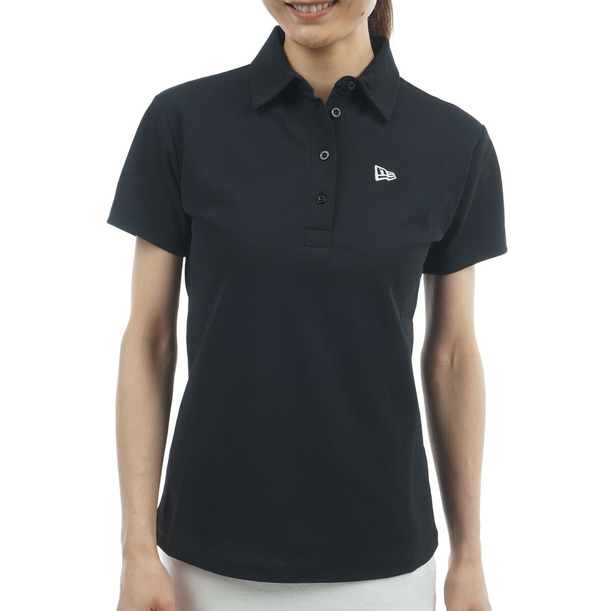 GFW 鹿の子 VER ロゴ 半袖ポロシャツ レディス(半袖シャツ・ポロシャツ