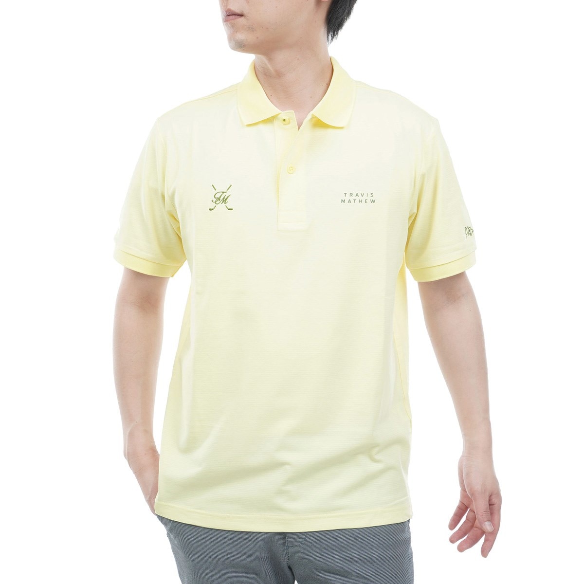 カラット(R)リブ衿半袖ポロシャツ(半袖シャツ・ポロシャツ)|Travis