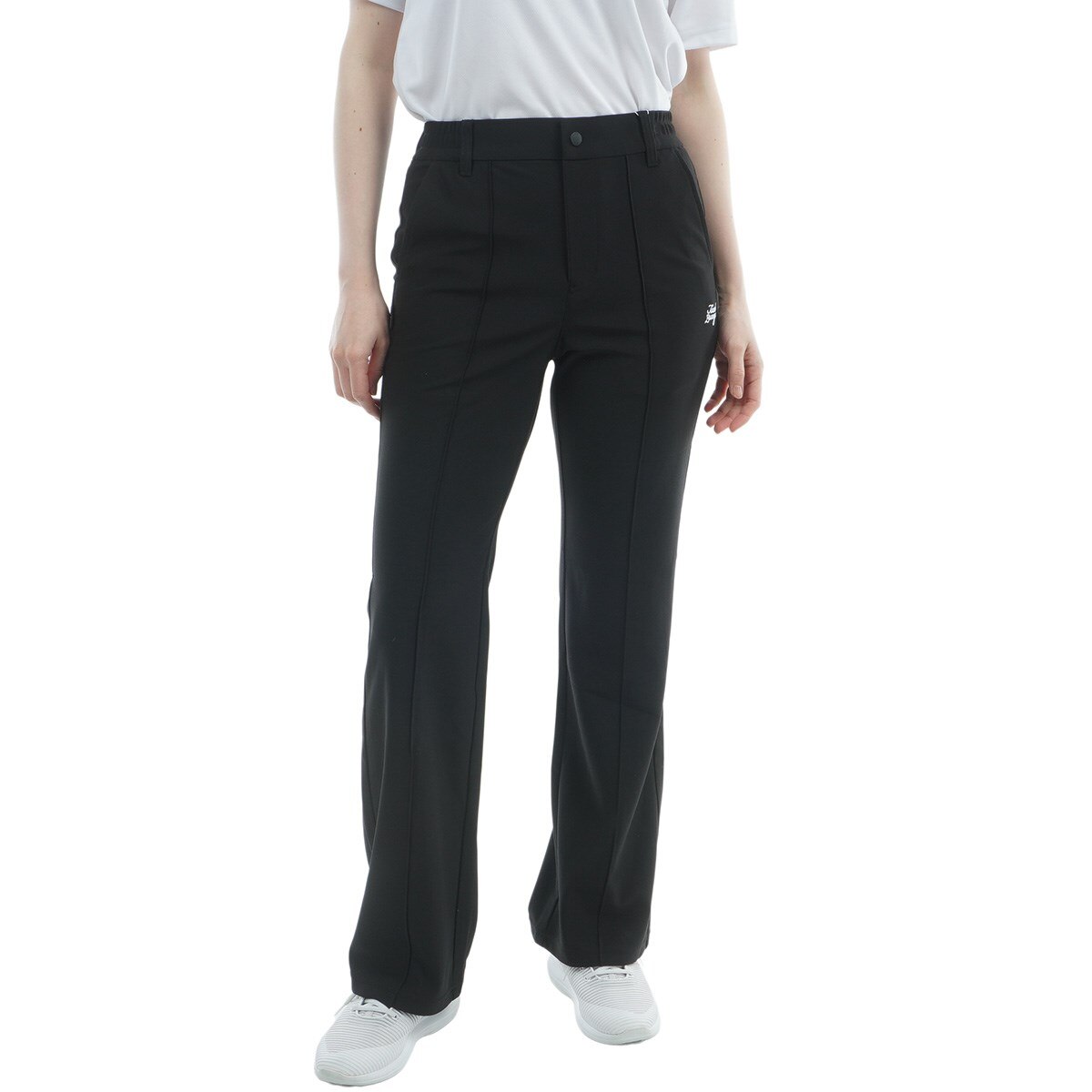 トリコットツイル 楽々美脚パンツ レディス(ロングパンツ)|Jack Bunny