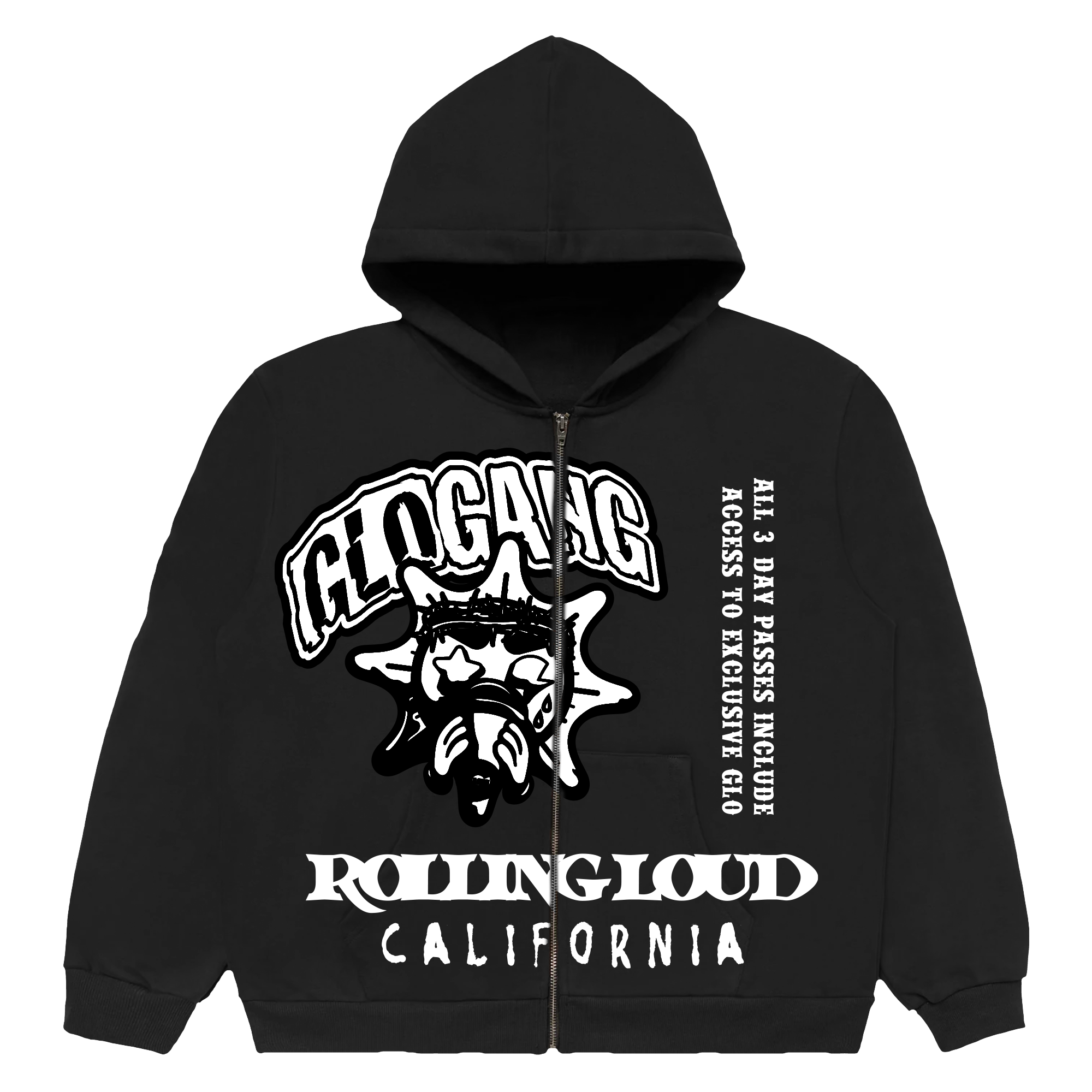 Glo Gang x Rolling Loud Heavyweight Hoodie | Rolling Loud