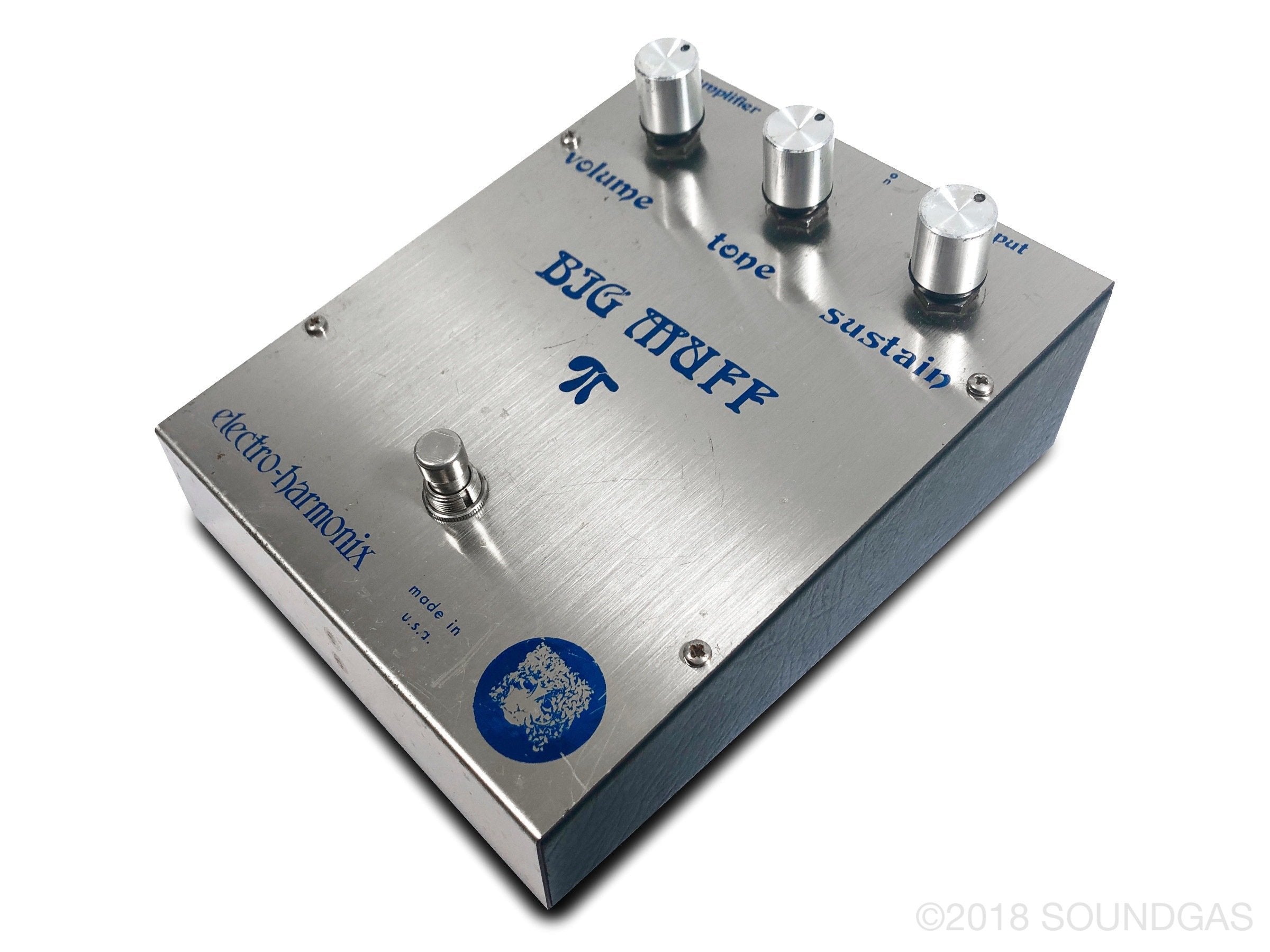 Electro-Harmonix Big Muff Pi V2 Ram's Head (Violet) FOR SALE