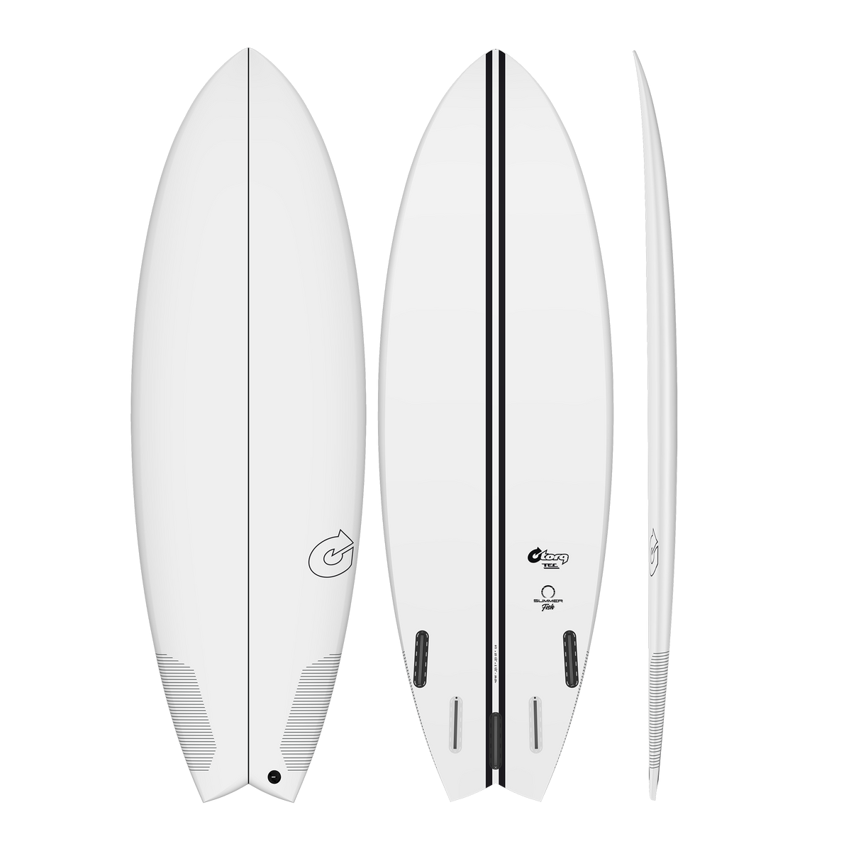 Torq - Summer Fish TEC - Surfboard – Spunkys Surf Shop LLC