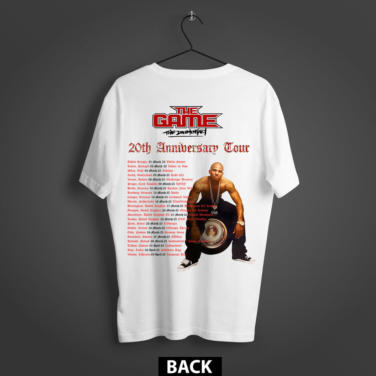 The Game - Documentary '20th Anniversary Tour' Double-Sided