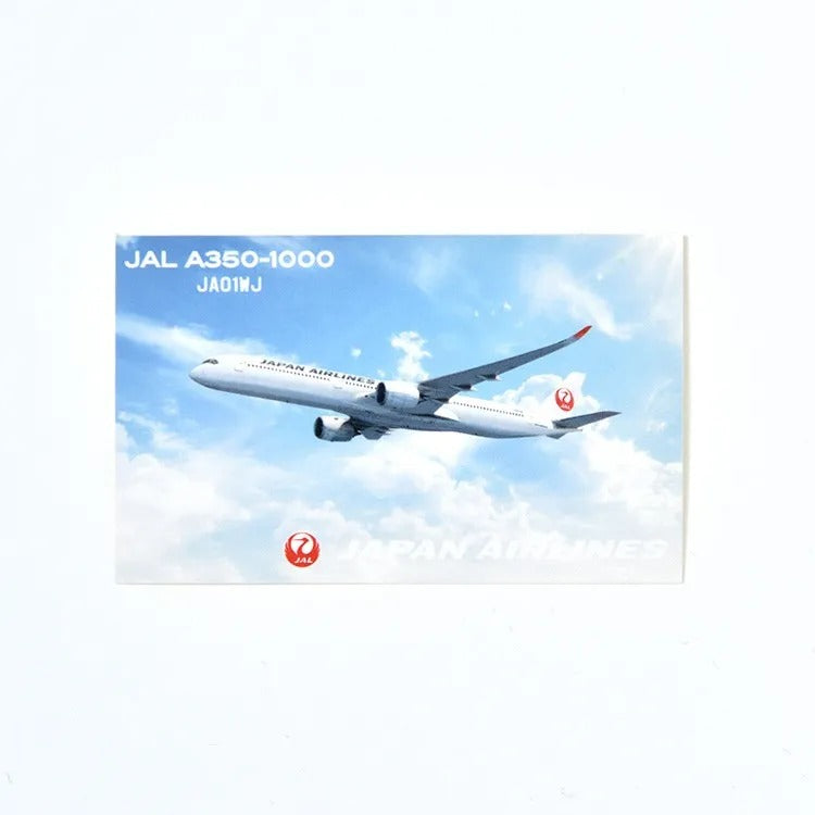 JALUX JALオリジナル JAL A350-1000 JA01WJ ステッカー ホワイト 日本