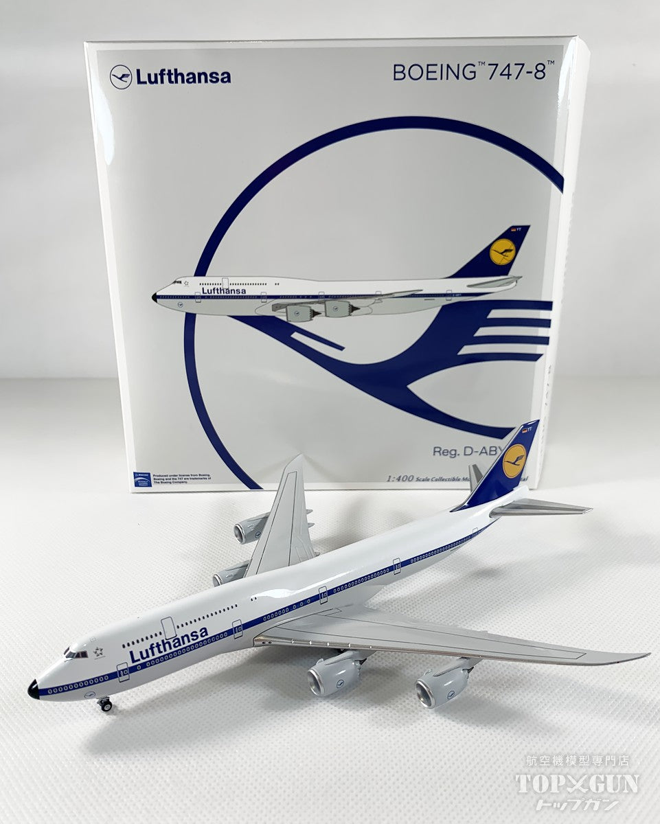 NG Models B747-8 ルフトハンザドイツ航空 retro colors D-ABYT 1/400