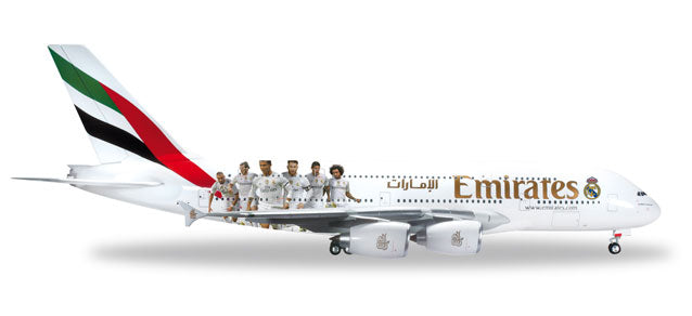 Herpa Wings 【予約商品】A380 エミレーツ航空 特別塗装 「レアル