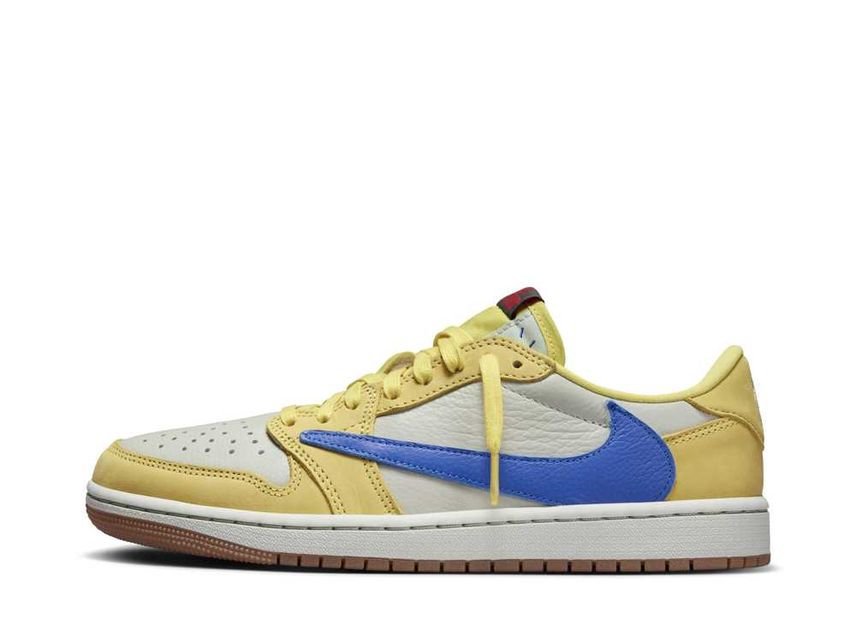 Travis Scott × Nike WMNS Air Jordan 1 Retro Low OG Canary