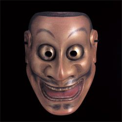 能面「大飛出（おおとびで）」高津紘一 | 玉川大学教育博物館 館蔵資料