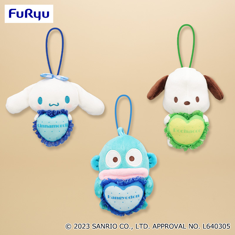 サンリオキャラクターズ 推しごとダイアリーハートリボンぬいぐるみ