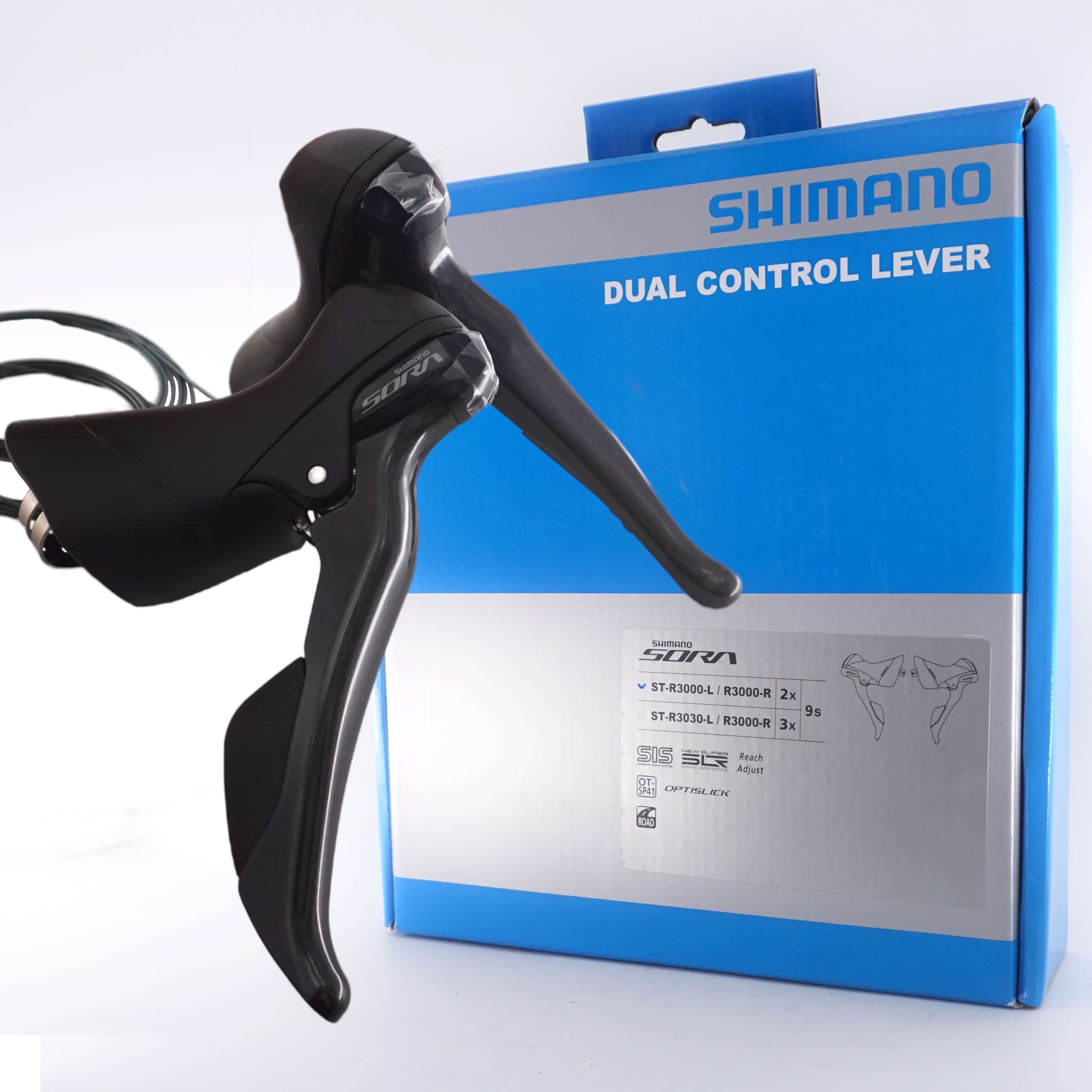 Shimano Sora STR3000 2x9-speed Road Bike Shifter | The Bikesmiths