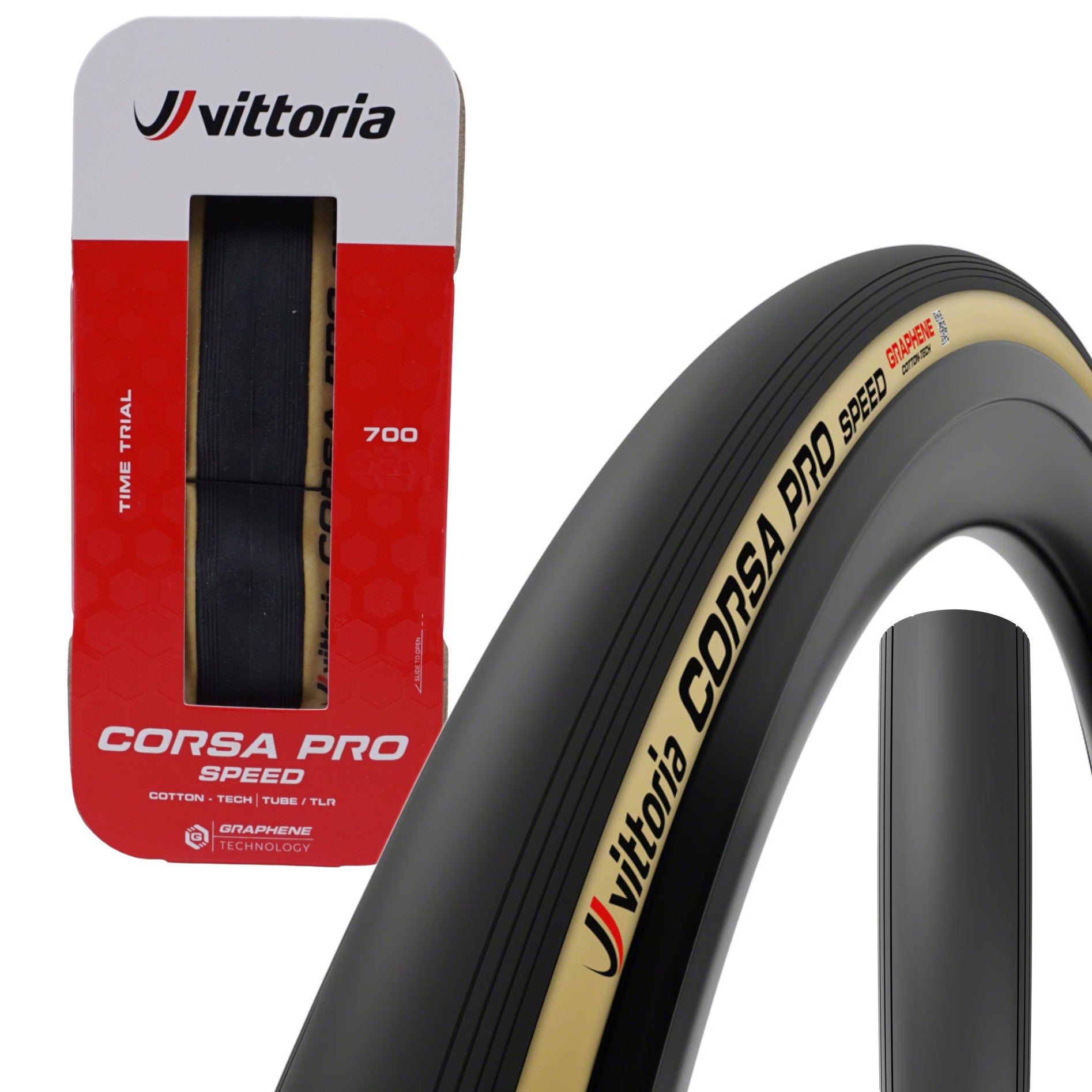 Vittoria Corsa Pro Speed 700c TLR Tubeless Tire | The Bikesmiths