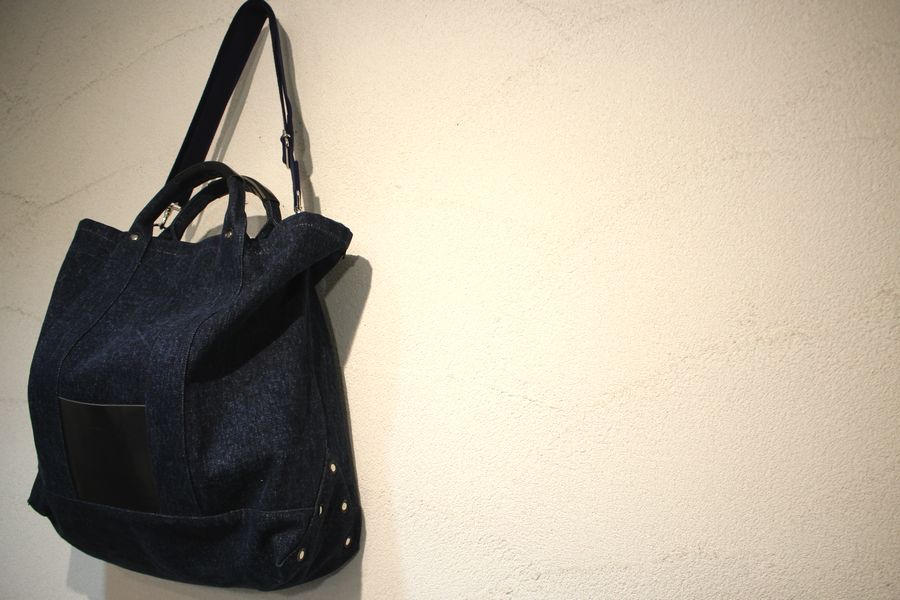 Hender Scheme Campus Bag Big (Denim) 2AWY 」 | unstitch blog