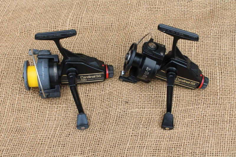 2 x ABU Cardinal 55 Vintage Old School Carp Fishing Reels