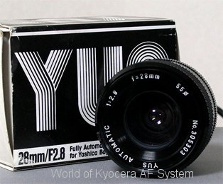 YUS AUTOMATIC 28mm f:2.8
