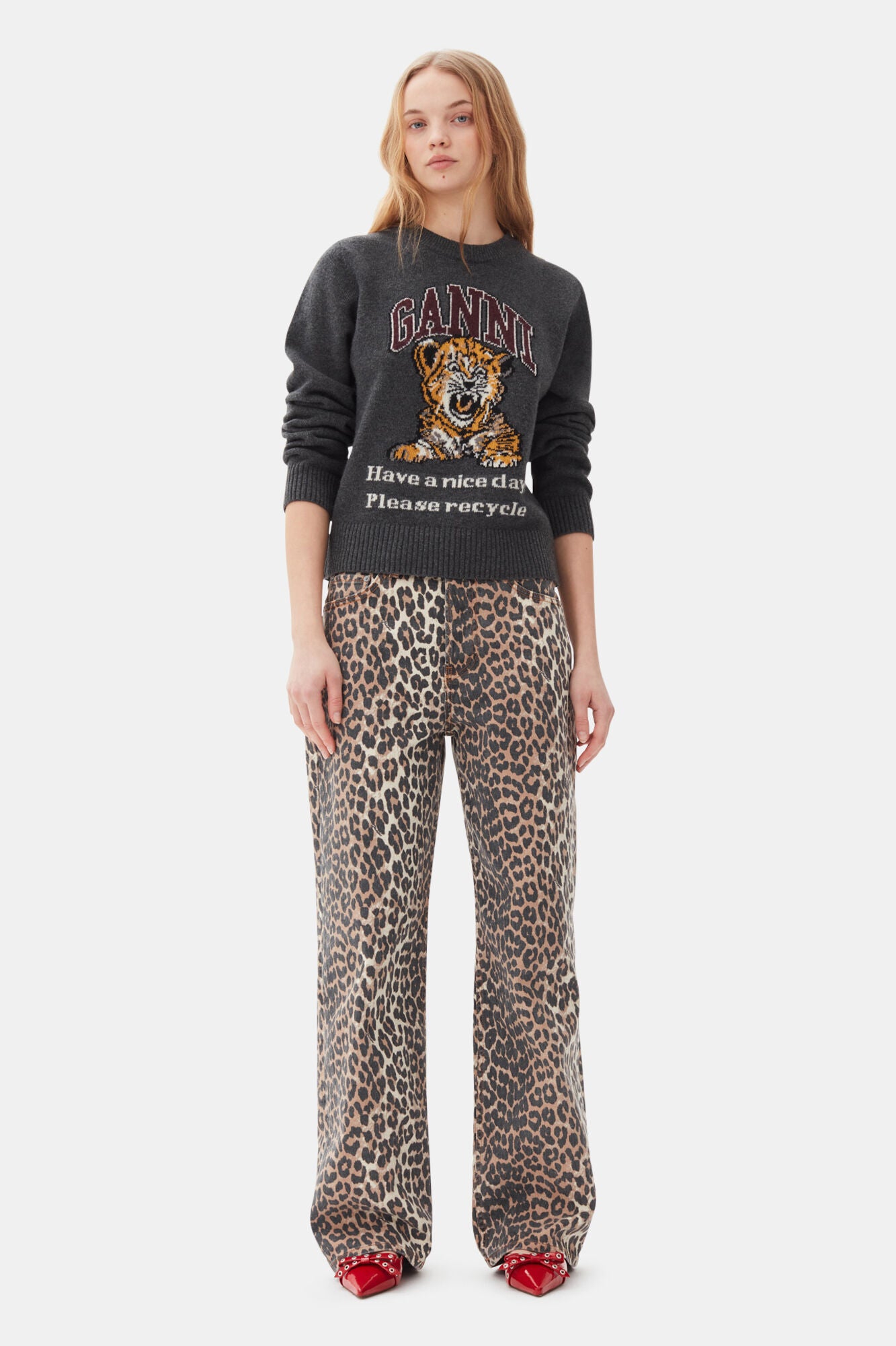 Leopard Printed Izey Jeans – Hill's Dry Goods