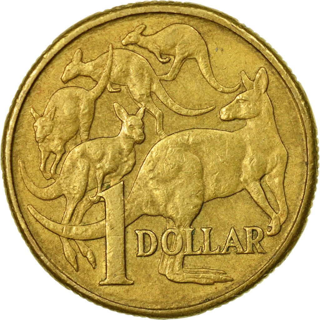オーストラリア | 1ドル硬貨 | カンガルー | Km:84 | 1985 - 1998