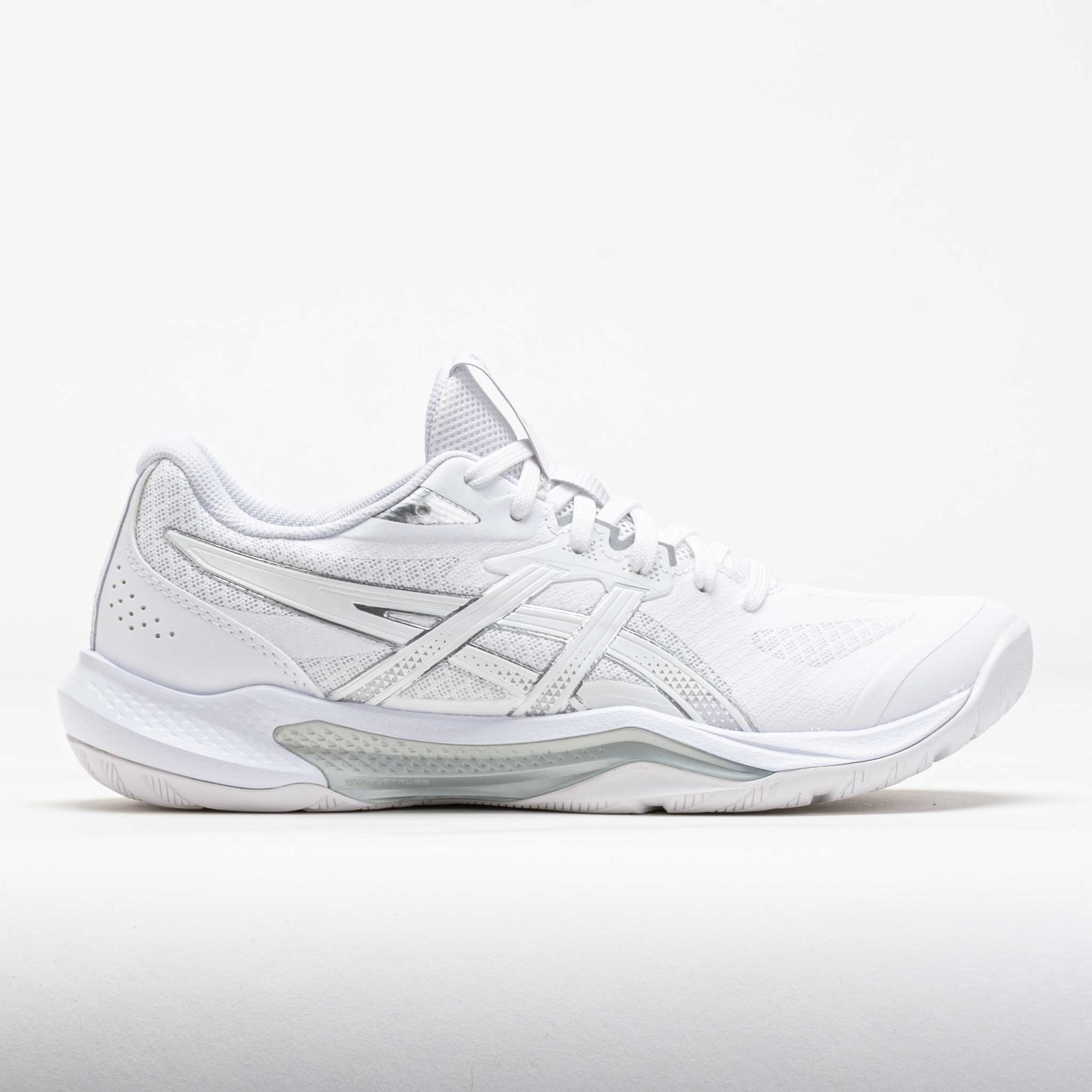 ASICS GEL-Tactic 13 Women's White/Pure Silver – Holabird Sports