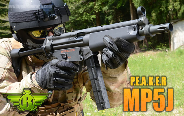 BOLT AIRSOFT 電動ガン MP5J P.E.A.K.E.R. エアガンレビュー