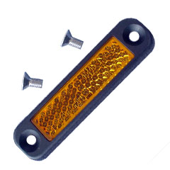 CYCLETECH-IKD : BROMPTON Folding Pedal Reflector MK2 Black