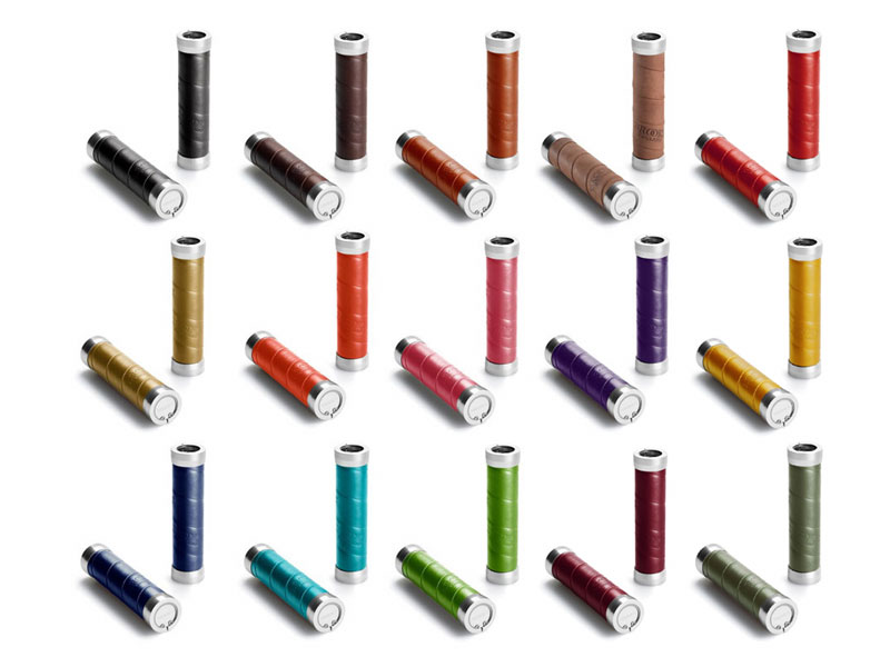 CYCLETECH-IKD : BROOKS Slender Leather Grips 130mm