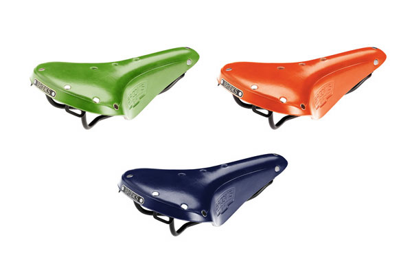 CYCLETECH-IKD : BROOKS Saddles B17 Standard Royal Blue/Mandarin