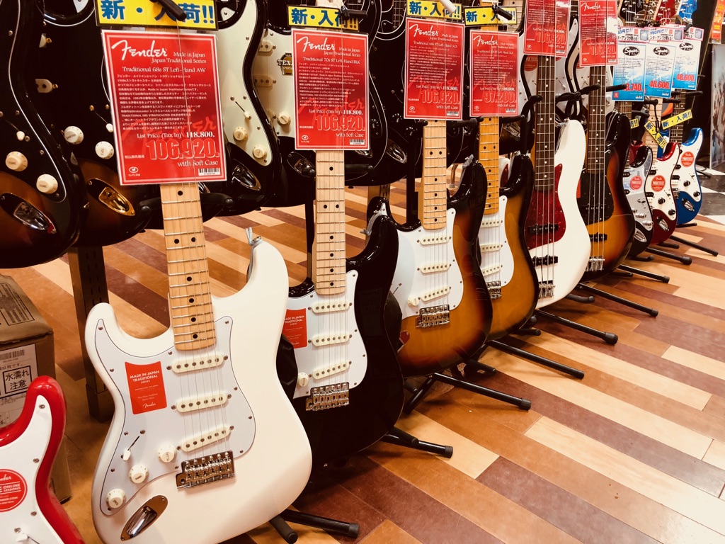 左利き用モデルあります!!】Fender / Made in Japan Traditional