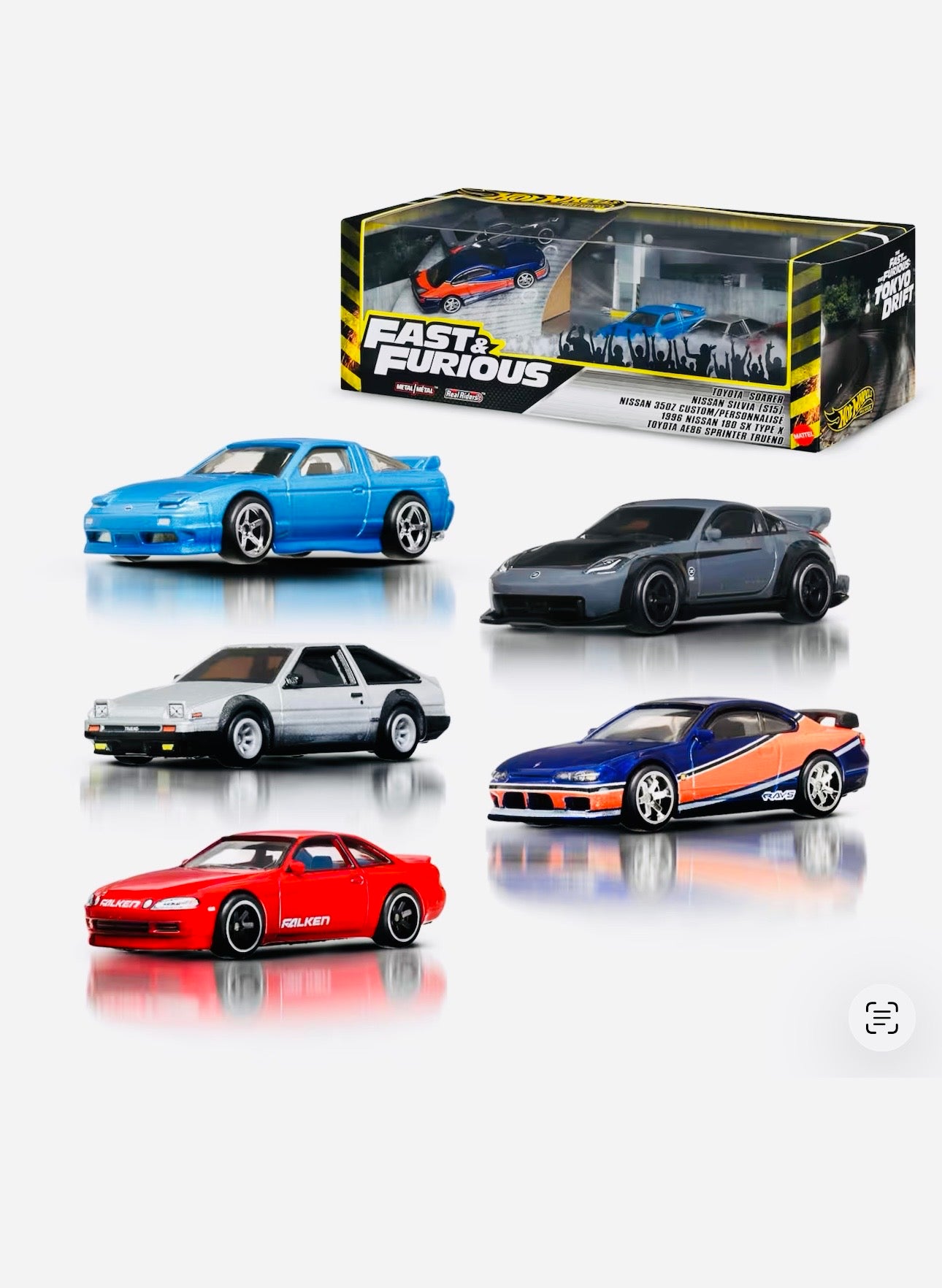Hot Wheels 2026 Wal-Mart Exclusive Fast & Furious Tokyo Drifters