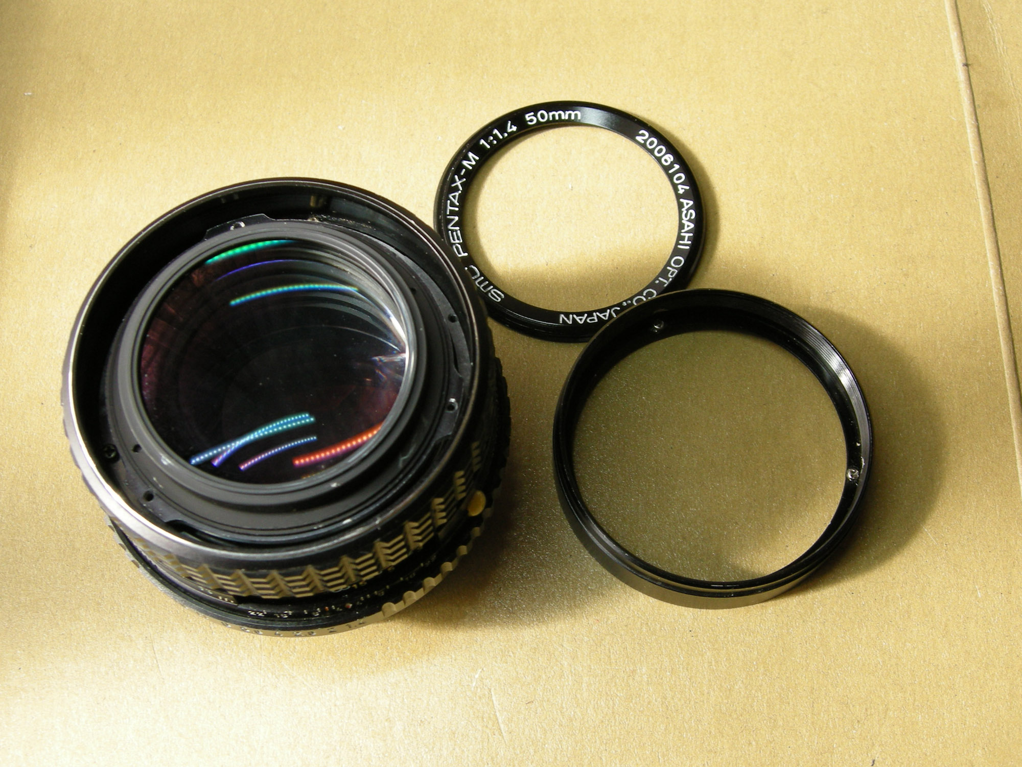 撮影機材 PENTAX SMC PENTAX-M 50mm F1.4 【錦鯉飼育サイト コイパーク