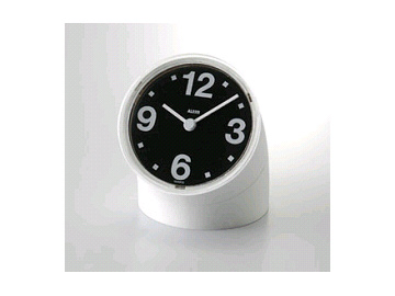 designshop/alessi アレッシィ/時計/クロノタイム/ホワイト