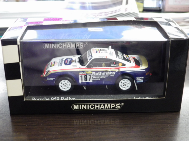 ミニカーショップグローバル - 1/43 ミニチャンプス ポルシェ 959 パリ