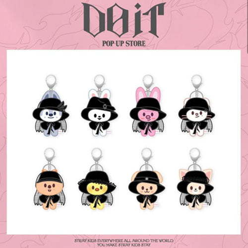 STRAY KIDS [ COSTUME MAGNET PLUSH KEYRING ] DO IT POP-UP STORE