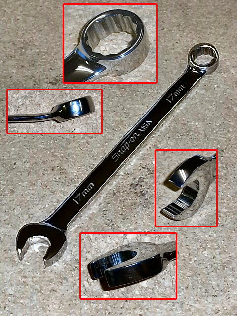 Snap-on：スナップオン 各種レンチ類工具在庫表 N-KIT