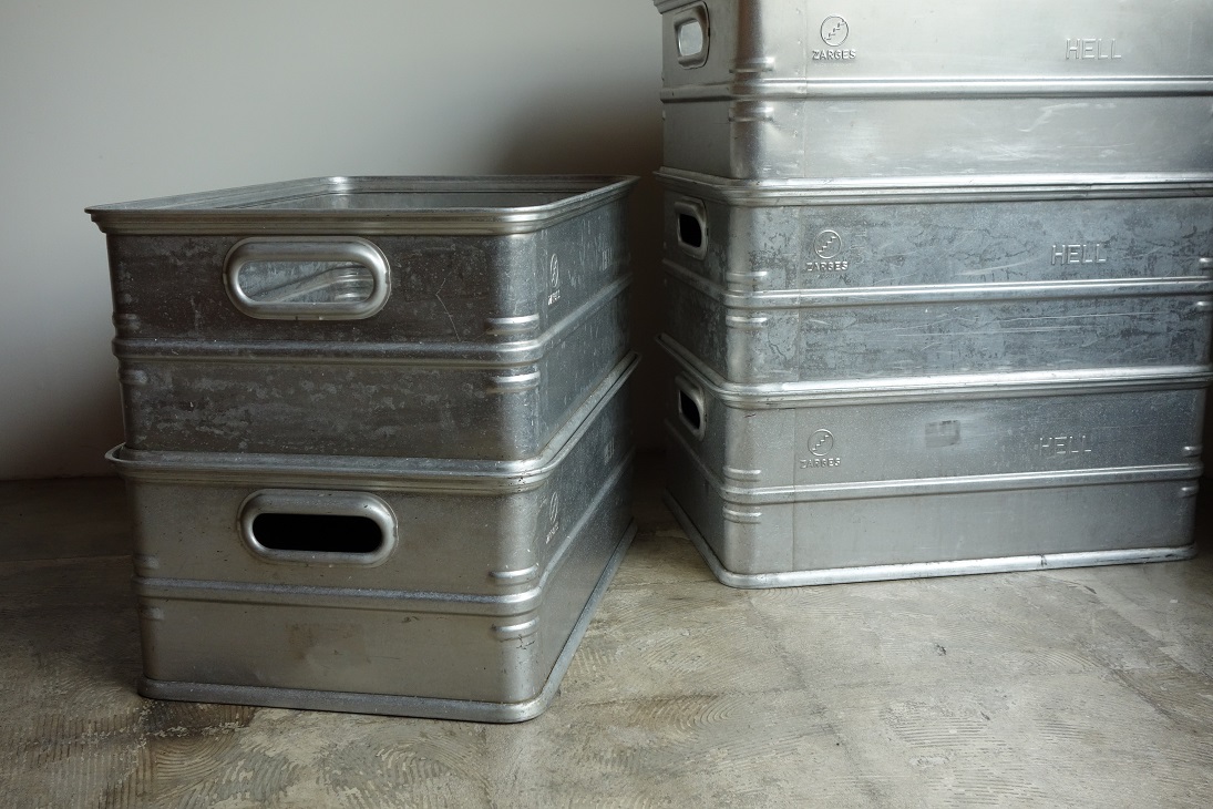 1965 ミリタリー ステンシル ツァーゲス アルミコンテナ zarges 1965