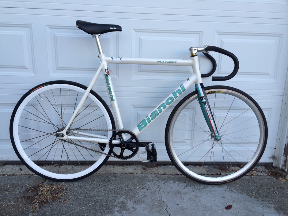 Bianchi Pista Concept - Pedal Room