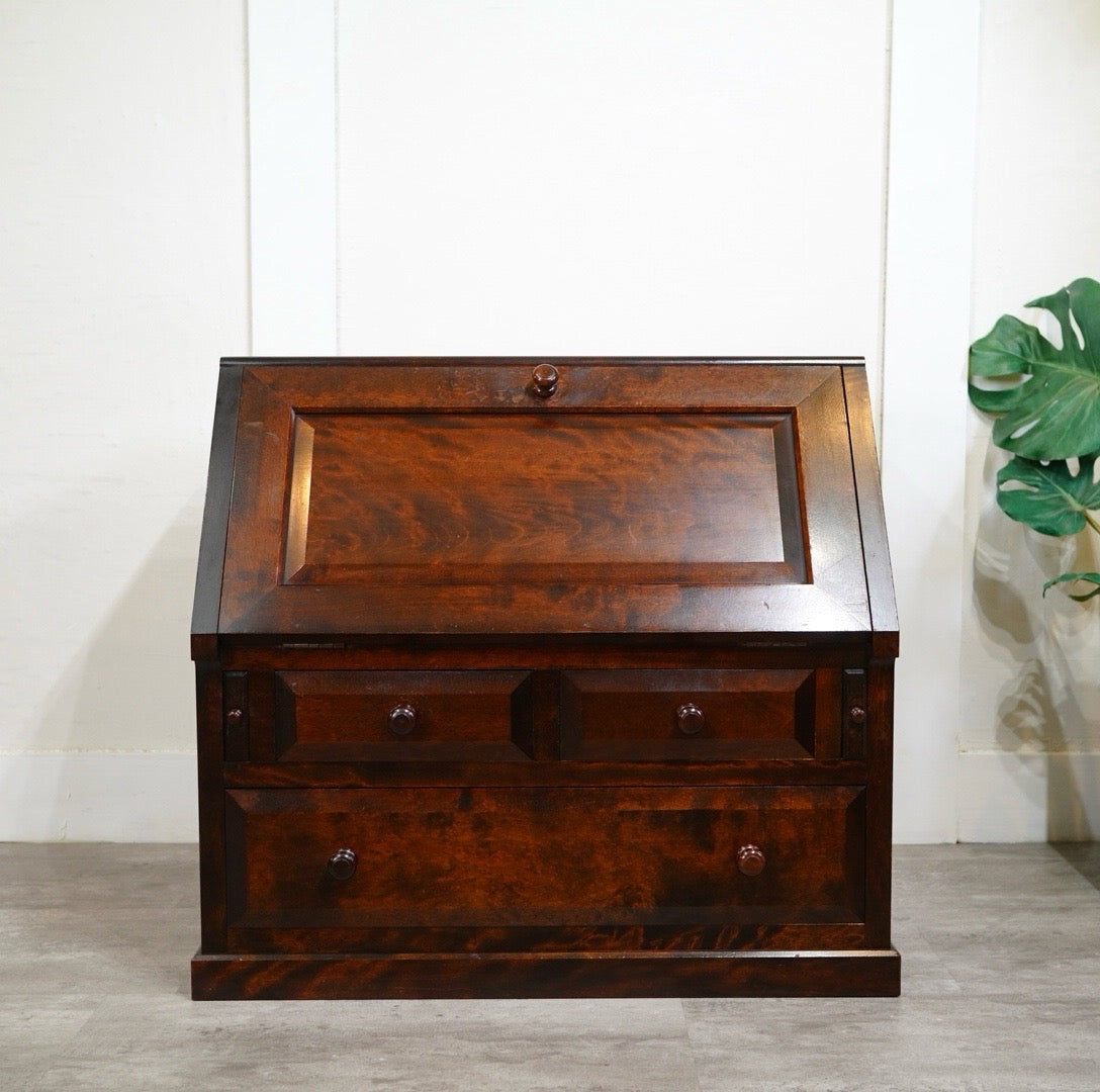 松本民芸家具 A型 座ビューロー 文机 中古 本棚 古民家 飾り棚 和風 松